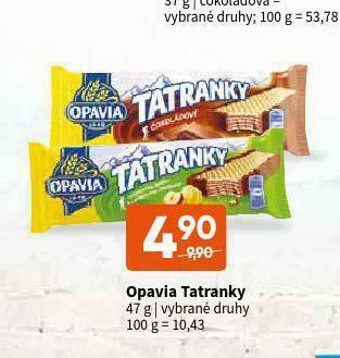 Terno Opavia tatranky nabídka