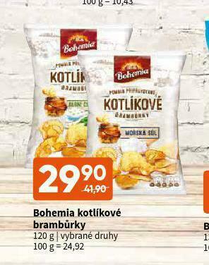 Terno Bohemia kotlíkové brambůrky nabídka