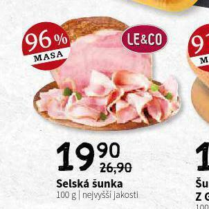 Terno Selská šunka nabídka