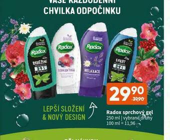 Terno Radox sprchový gel nabídka