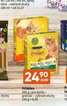 Terno Friskies granule pro kočky nabídka