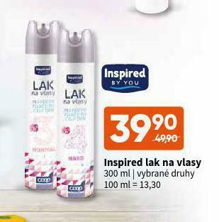 Terno Inspired lak na vlasy nabídka