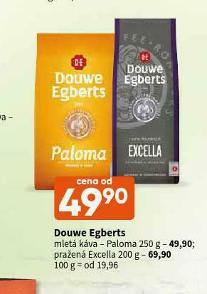 Terno Douwe egberts káva nabídka