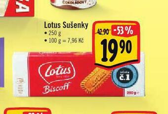 Albert Lotus sušenky nabídka