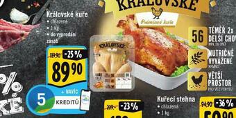 Albert Královské kuře nabídka