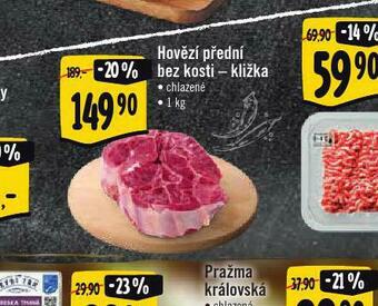 Albert Hovězí přední bez kosti - kližka nabídka