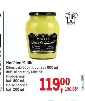 Makro Hořčice maille nabídka