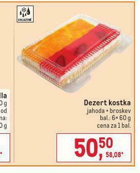Makro Dezert kostka nabídka