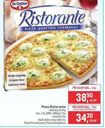 Makro Pizza ristorante nabídka