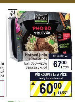 Makro Hotová jídla nabídka
