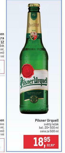 Makro Pivo pilsner urquell nabídka