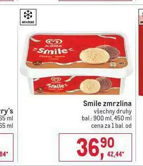 Makro Smile zmrzlina nabídka