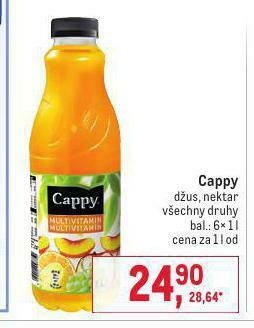 Makro Cappy nabídka