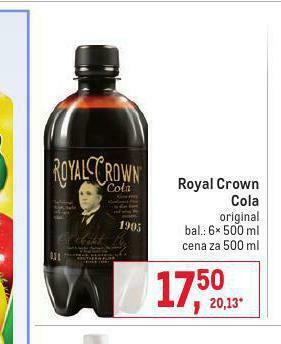 Makro Royal crown cola nabídka