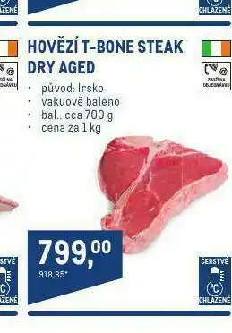 Makro Hovězí t-bone steak nabídka