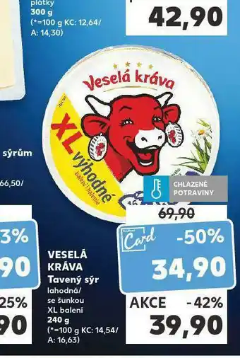 Kaufland Veselá kráva sýr nabídka