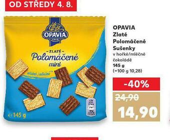 Kaufland Opavia sušenky nabídka