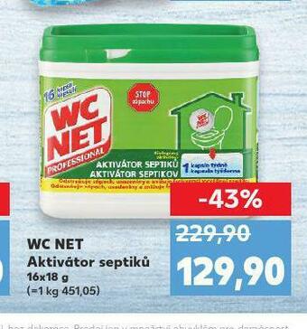 Wc net aktivátor septiků