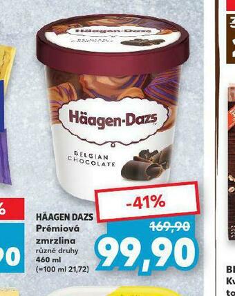 Kaufland Haagen dazs zmrzlina nabídka