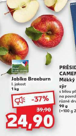 Kaufland Jablka nabídka