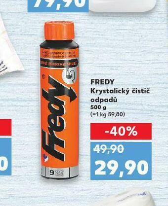 Kaufland Fredy krystalický čistič odpadů nabídka