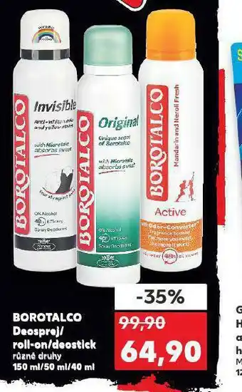 Kaufland Borotalco deosprej nabídka