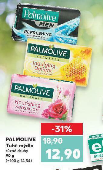Kaufland Palmolive tuhé mýdlo nabídka