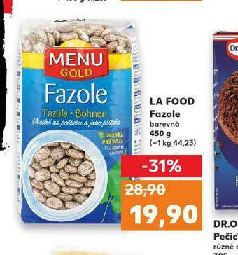 Kaufland Fazole nabídka