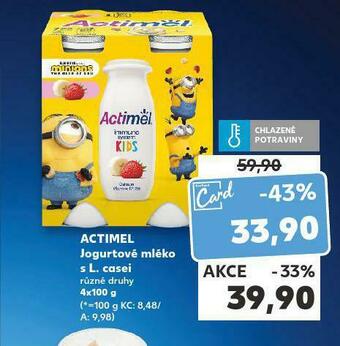 Kaufland Actimel nabídka
