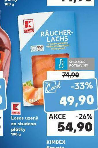 Kaufland Losos uzený nabídka
