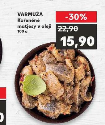 Kaufland Kořeněné matjesy v oleji nabídka