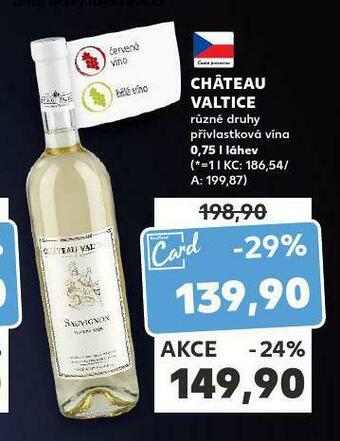 Kaufland Chateau valtice nabídka