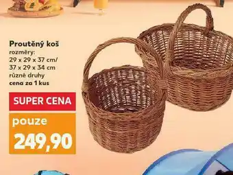 Kaufland Proutěný koš nabídka