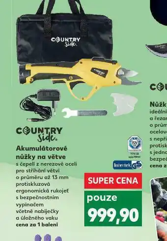 Kaufland Akumulátorové nůžky na větve nabídka