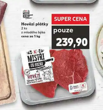 Kaufland Hovězí plátky nabídka