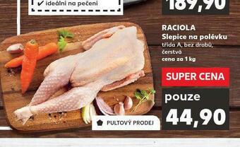 Kaufland Slepice na polévku nabídka