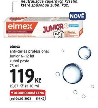 dm drogerie Elmex zubní pasta nabídka