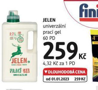 dm drogerie Jelen univerzální prací gel nabídka
