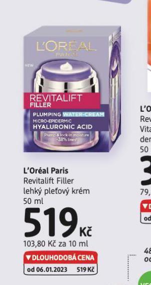 dm drogerie Loreal paris krém nabídka