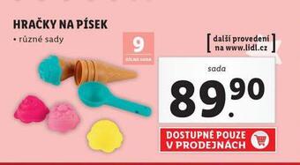 Lidl Hračky na písek nabídka