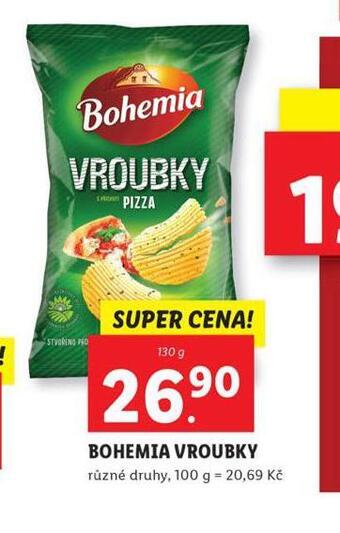 Lidl Bohemia vroubky nabídka