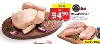 Lidl Farmářské kuře nabídka
