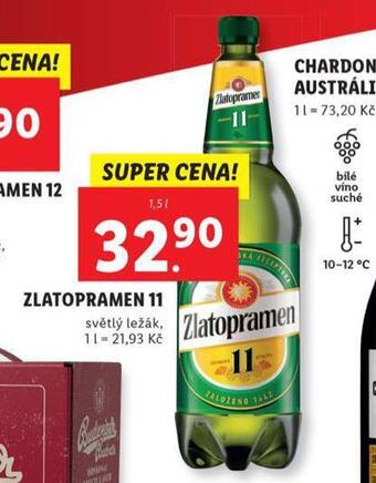 Pivo zlatopramen 11