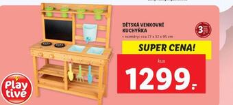 Lidl Dětská venkovní kuchyňka nabídka