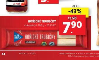 Lidl Hořické trubičky nabídka