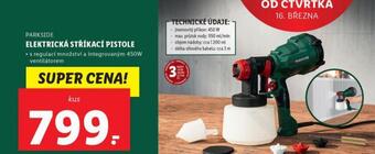 Lidl Elektrická stříkací pistole nabídka