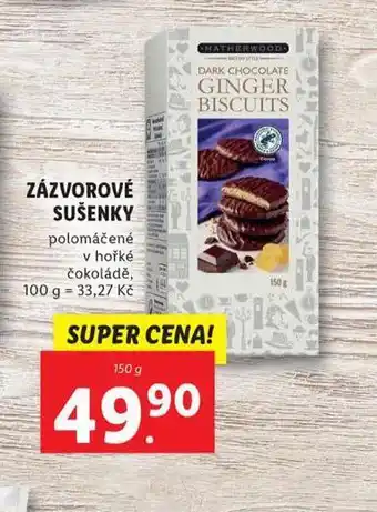 Lidl Zázvorové sušenky nabídka