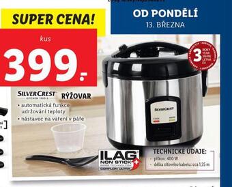 Lidl Rýžovar nabídka