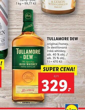 Lidl Tullamore dew 40% nabídka