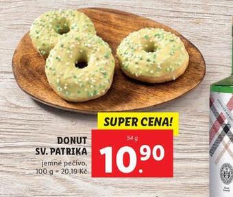Lidl Donut sv. patrika nabídka